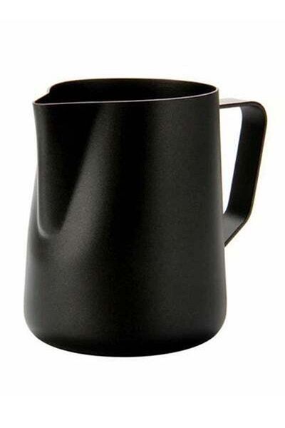 HALAMODO Stainless Steel Milk Frothing Pitcher Black 600ml