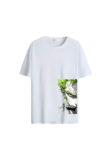 Gölge Store تي شيرت للجنسين مطبوع عليه رسوم متحركة مقاس كبير