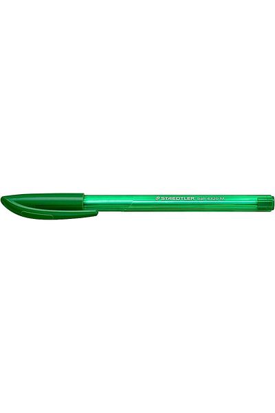 Staedtler Triangular ballpoint pen, disposable, Staedtler 4320M Green