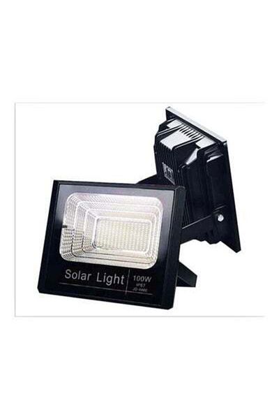 HALAMODO 100W Solar LED Light Spotlight Black 350 x 235 x 25 mm