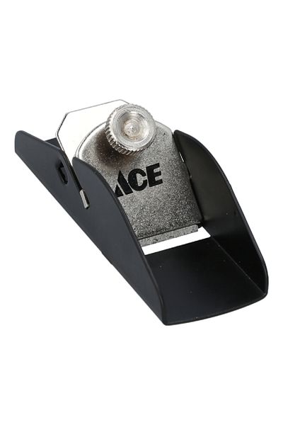 ACE Hardened and Tempered Steel Blade Cast Iron Base Adjustable Mini Pocket Plane Black and Silver 51mm