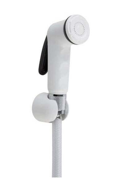 HALAMODO شطاف صحي، دُش يدوي، أبيض، 120 سم