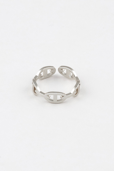 Sortie Aksesuar حلقة من الفولاذ المقاوم للصدأ بطول قابل للتعديل مع شكل سلسلة