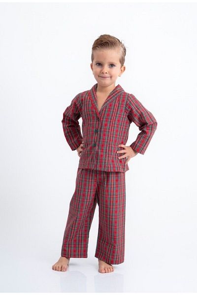 Momsbrand Shawl Collar Men's Pajama Set