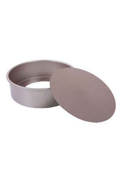 HALAMODO Cake Mould With Removable Bottom Silver 6inch