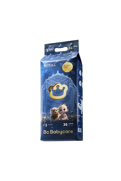 Bc Babycare Babycare - Royal Baby Diapers - Size 5 - 12-17 kg - 36 Pcs
