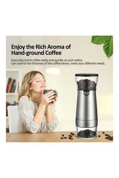 HALAMODO Electric Coffee Grinder 15 W Grinder2202191 Silver