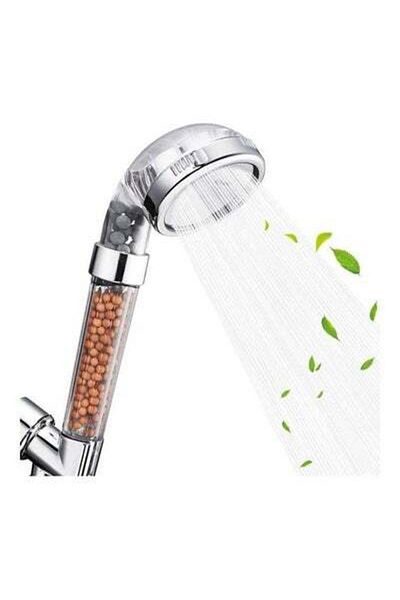 HALAMODO Filtered Hand Held Shower Head Silver