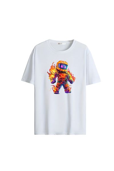 Gölge Store Tricou unisex oversize cu imprimeu anime