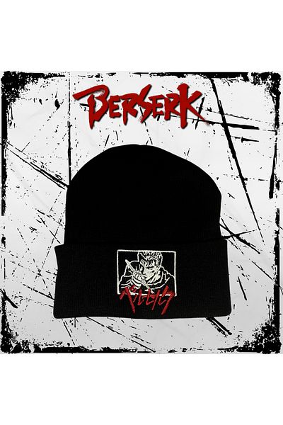 FG KONNİCHİWA Black Berserk Mango Griffith Beanie