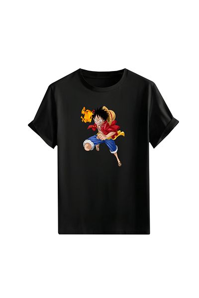 Gölge Store Tricou unisex oversize cu imprimeu anime