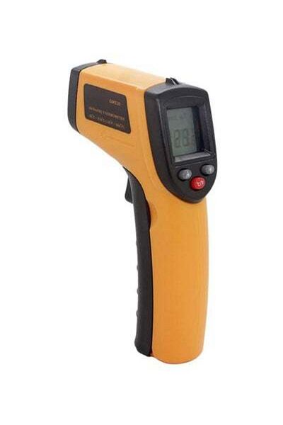 HALAMODO Infrared Digital Thermometer Yellow/Black 18.5x13x3.47cm