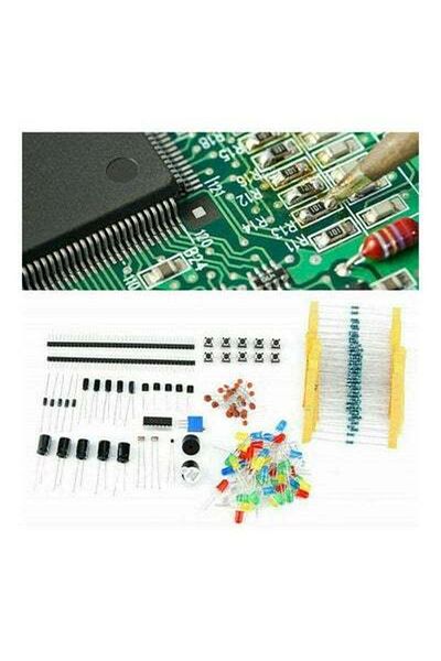HALAMODO Electronic Components Basic Starter Kit Multicolour