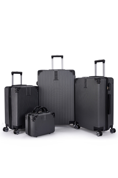 LİMRA Modern and solid design 4-piece luggage set