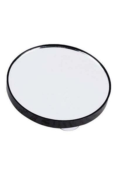 HALAMODO Two Suction Cup Makeup Mirror Black 10X