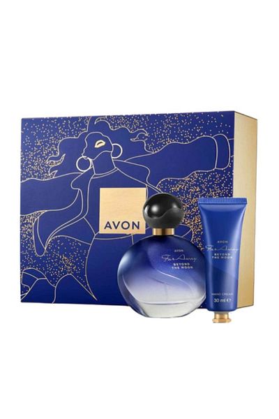 AVON Far Away Beyond The Moon Gift Set, Avon - Eau de Parfum 50 ml and Hand Cream 30 ml