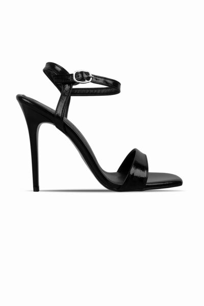 MY DERİ Voly Γυναικεία Παπούτσια με Μονό Λουράκι Με δέσιμο στον αστράγαλο Λεπ...