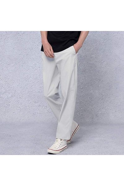 Giordano Men's Regular Tapered Khaki Pants