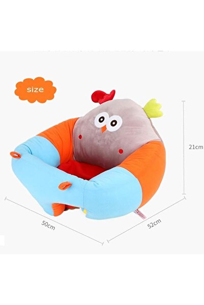 Yelajoy Baby Sitting Chair,Plush Soft owl Shaped,360 degree of comfy support,for Newborn 3-16 Months