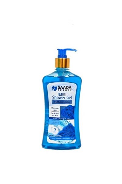 SAADA BEAUTY جل استحمام برائحة النيلي الأزرق - 500 مل