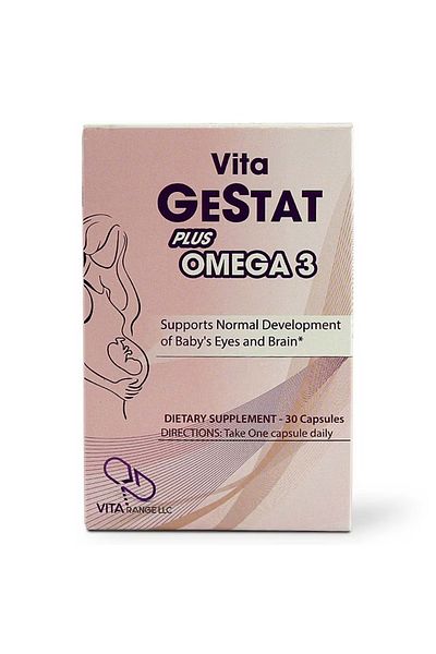 vita  Gestat Plus Omega 3 Soft Gelatin Capsules (30 caps)