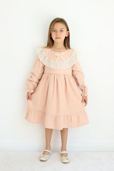 MiaBaby Rochie pentru fetiță cu detaliu fundă 1-8 ani