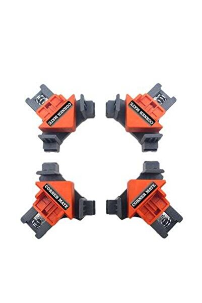 HALAMODO مشابك زاوية لإطارات الصور، 4 قطع، متعددة الألوان، 20.00×6.00×18.00 سم