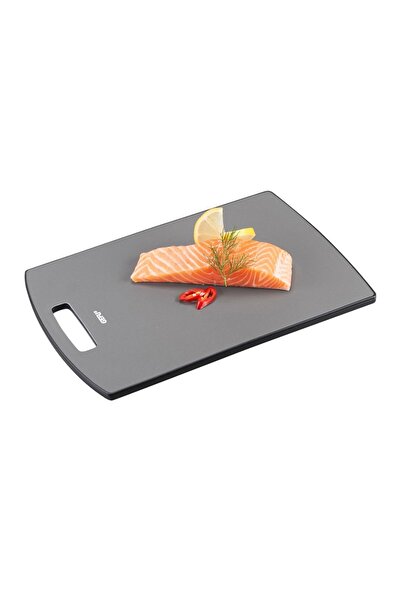 GEFU Levoro Orta Boy Kesme Tahtası, Siyah Renk 31x21,5x1,1 cm