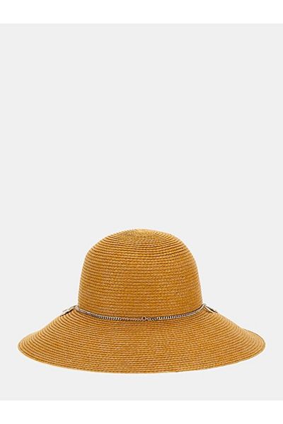 Guess Brim Hat Women's Brown Hat Aw5290Nyl01-Nat