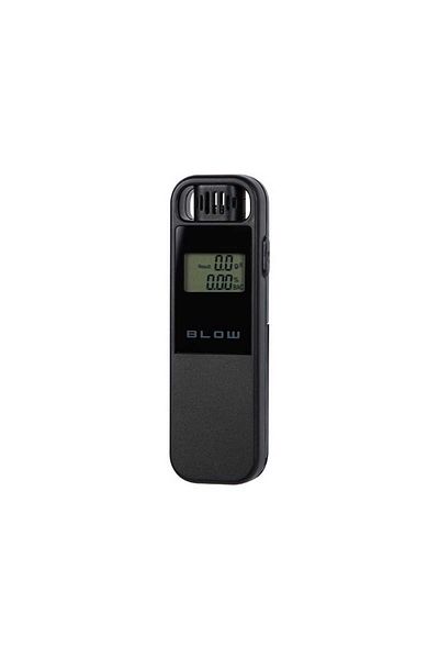 Blow Sobriety tester, Blow, ABS, LCD, Measurement time 5s, Multicolor