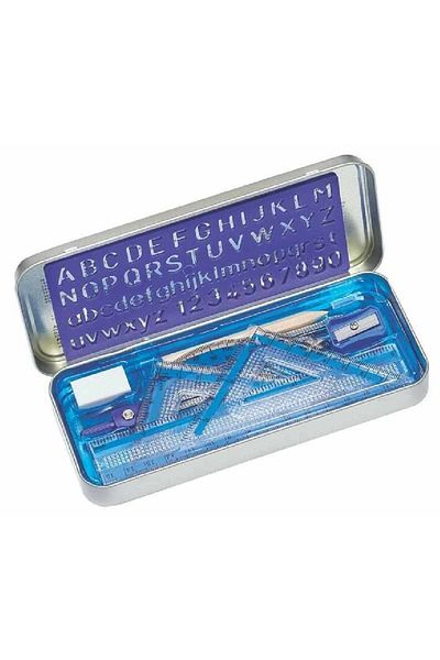 Staedtler Geometry set with 10 pieces, Staedtler Noris, 557 10