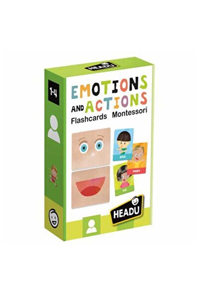 Headu Flashcards Emotions and Actions (1-4 Years) En24650