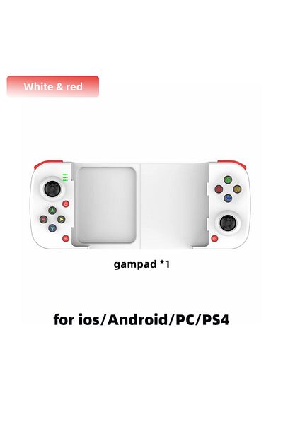 Choice D3WHITE D3 Wireless Bluetooth-compatible Stretchable Gaming Controller For Mobile Phones Android IOS