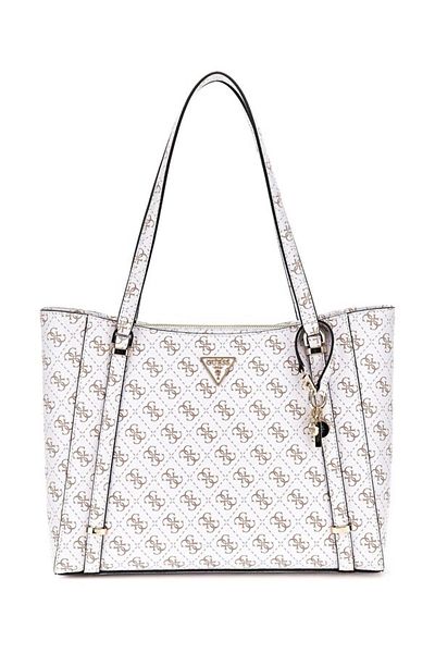 Guess Eco Erica bílá dámská taška přes rameno HWEQG 951023