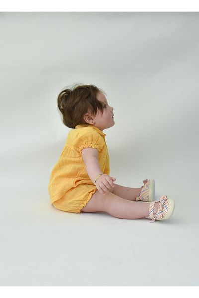 kitikate Organic Rita Muslin Ball Set of 2 Yellow