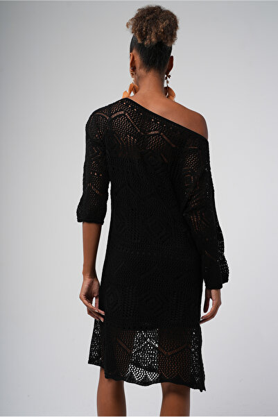 Hopoi Γυναικείο διάτρητο φόρεμα παραλίας