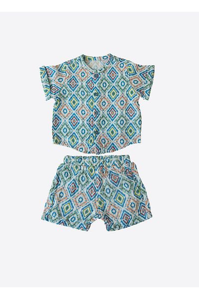 kitikate Organic Rado Muslin Set of 2 Multicolored