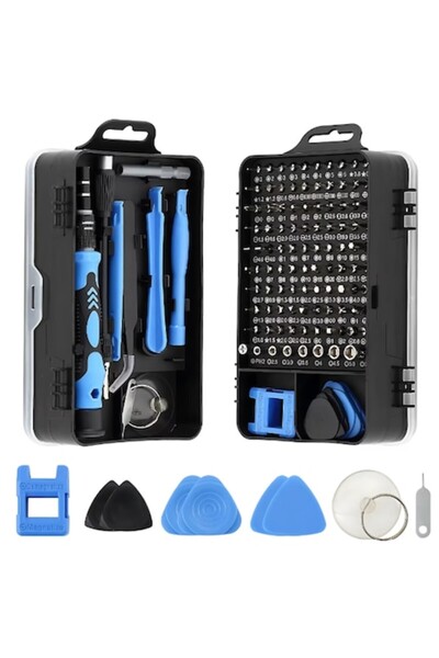 HOZRO HOZRO Precision Screwdriver and Accessory Set, 115 Pieces for Small Ele...