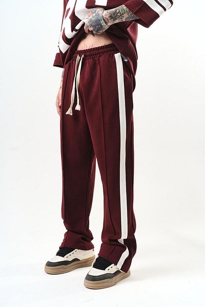 Respire Мъжки спортни панталони RS Baggy, червени