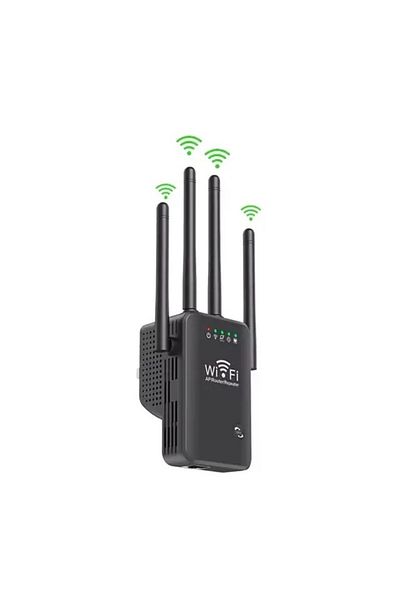 HOZRO HOZRO Wireless Signal Amplifier, WiFi Range Extender with 4 Antennas and MIMO Technology, 2.4 GH Network
