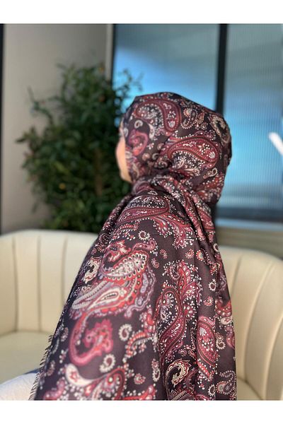 Oxygen Scarfs Etno Noir Natural Cotton Shawl-202452