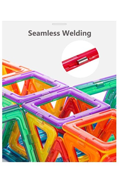 Yelajoy 207-Piece Magnetic Building Blocks Set,Durable Educational Diy Construction Toy,for Kids 3+