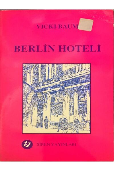 Afa Yayınları Berlin Hoteli - Siren Yayınları - Vıckı Baum
