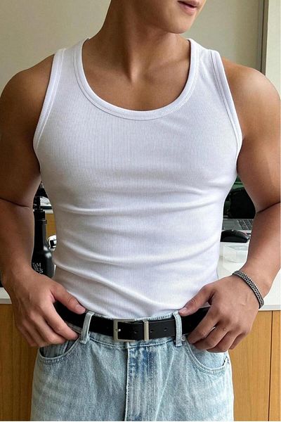 NO 601 Men's Slimfit Camisole Top Undershirt
