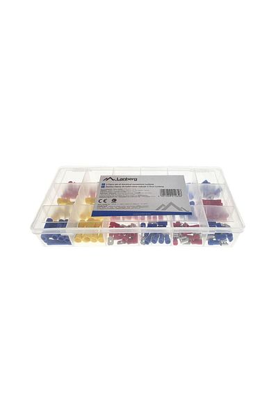 Lanberg Kit with wiring terminals and insulated connectors, Lanberg 41464, 175 pieces
