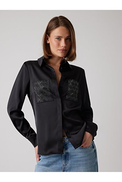 Guess Marguerite Kadın Regular Fit Gömlek