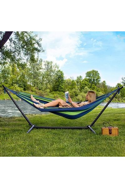 SERSIMO Metal Hammock Support, Max 150 Kg, With Bag