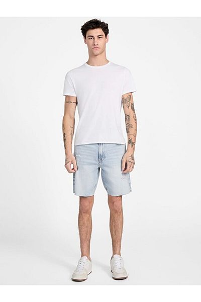 Guess Pantaloni scurți din denim cu croiala normală pentru bărbați Wyatt