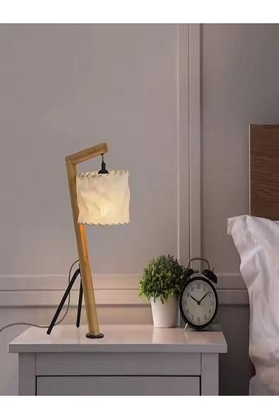 micasa مصباح طاولة E27 بتصميم أنيق وعصري بقوة 40 واط