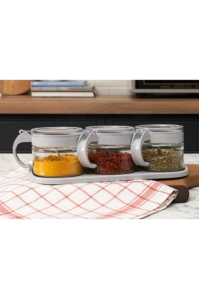 heybecollection 3-piece spice rack